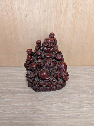 Laughing buddha statue with - laughing,