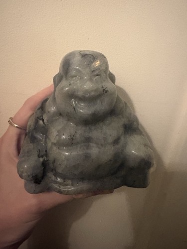 Labradorite lucky buddha - lucky,