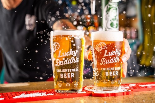 Lucky buddha asian lager - 2x,