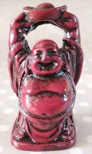 Red resin lucky - resin, height